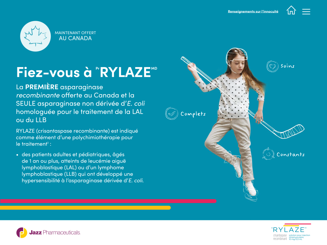 Vignette brochure pour clientèle pédiatrique