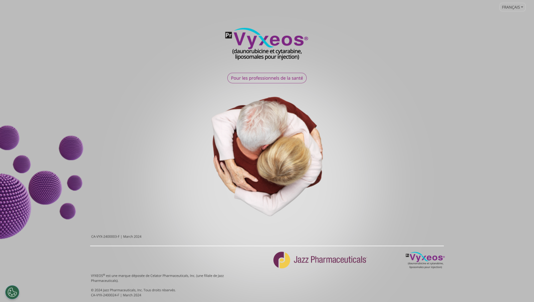 vignette du site Web destiné aux professionnels de la santé